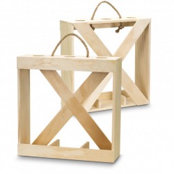 Wine & Bar Accessories  - Catalonia Wine Crate - Triple