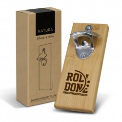 Bottle Openers  - NATURA Bamboo Fridge Bottle Opener
