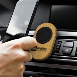 Phone Accessories  - Bamboo Car Phone Holder