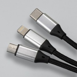 USB Hubs & Cables  - Lumos Braided Charging Cable