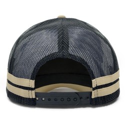 Caps  - Striped Trucker Hat