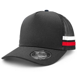 Caps  - Striped Trucker Hat
