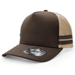Caps  - Striped Trucker Hat