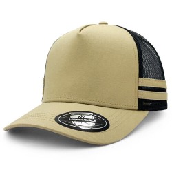 Caps  - Striped Trucker Hat