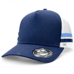Caps  - Striped Trucker Hat