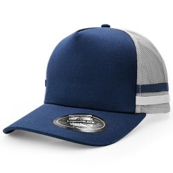 Caps  - Striped Trucker Hat