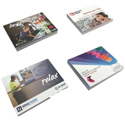 Printed Post It Notes  - Combination Sticky Note Pad