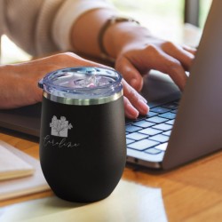 Reusable Coffee Cups - Metal  - Cordia Ceramic Vacuum Cup 300ml