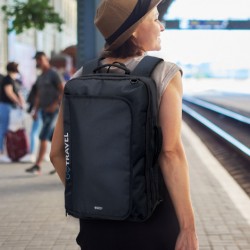 Backpacks  - Swiss Peak Convertible Travel Backpack
