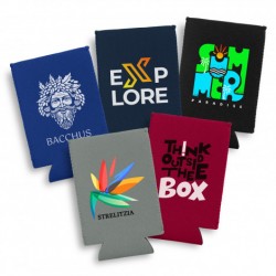 Printed Stubby Holders  - Bergen Slim Can Cooler