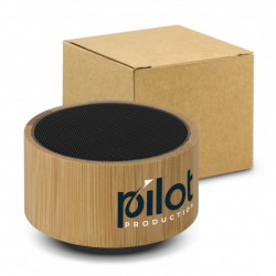 Wired & Bluetooth Speakers  - Bamboo Bluetooth Speaker - Black