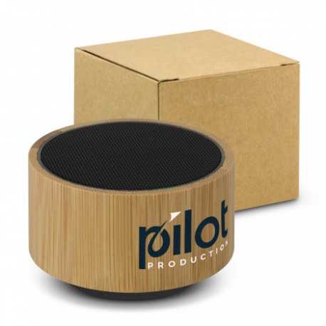 Wired & Bluetooth Speakers  - Bamboo Bluetooth Speaker - Black