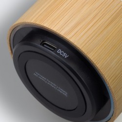 Wired & Bluetooth Speakers  - Bamboo Bluetooth Speaker - Black