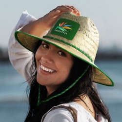 Straw Hats  - Tiki Straw Hat