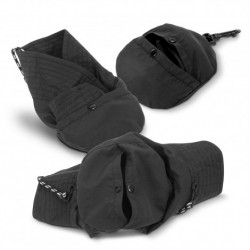 Wide Brim Hats  - Packable Bucket Hat
