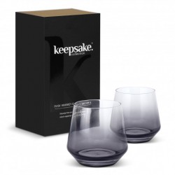 Coffee Gift Sets  - Keepsake Dusk Whiskey Glass Set of 2 - 400ml
