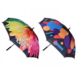 Custom Made Umbrellas  - Designa Full Colour Promo Umbrella-Air