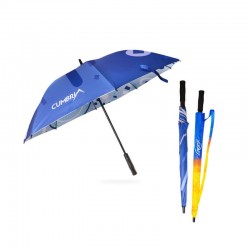 Custom Made Umbrellas  - Custom Made Full Colour Golf Umbrella