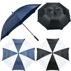 Corporate Umbrellas  - Course 62inch Vented Golf Umbrella
