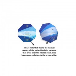 Custom Made Umbrellas  - Custom Made Full Colour Sports Umbrella
