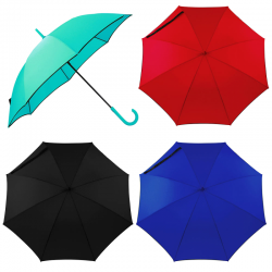 Corporate Umbrellas  - Auto Open Colorized Fashion Umbrella