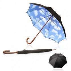 Corporate Umbrellas  - Shelta 58cm Long Blue Sky Umbrella