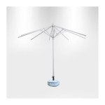 Market umbrellas - 3x3m Square Commercial Market Umbrella - With Valance