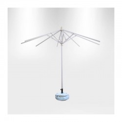 Market umbrellas - 3x3m Square Commercial Market Umbrella - With Valance