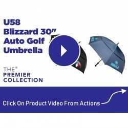 Corporate Umbrellas  - Blizzard 30 Auto Golf Umbrella