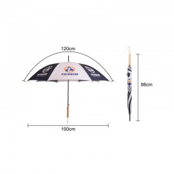 Custom Made Umbrellas  - Custom Made RPET Umbrella with Straight Handle