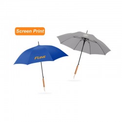 Custom Made Umbrellas  - Custom Made RPET Umbrella with Straight Handle
