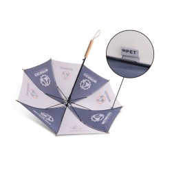 Custom Made Umbrellas  - Custom Made RPET Umbrella with Straight Handle
