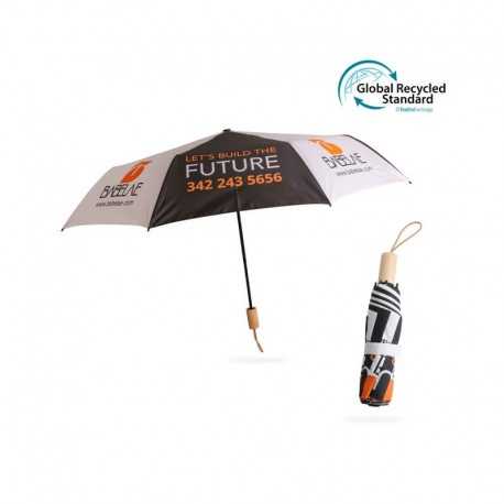 Custom Made Umbrellas  - Custom Made Triple folding RPET umbrella