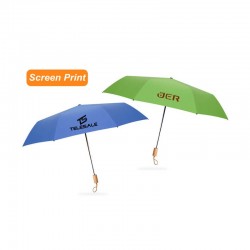 Custom Made Umbrellas  - Custom Made Triple folding RPET umbrella