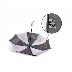 Custom Made Umbrellas  - Custom Made Triple folding RPET umbrella