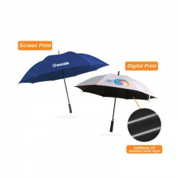 Custom Made Umbrellas  - Deluxe Eight-Panel Umbrella with Projector Lamp(27)