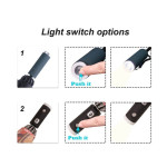 Custom Made Umbrellas - Folding Ten-Panel Umbrella with LED Light