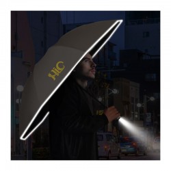 Custom Made Umbrellas  - Folding Ten-Panel Umbrella with LED Light