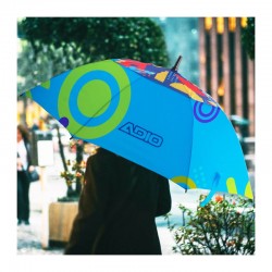 Custom Made Umbrellas  - Full Colour Sports Umbrella