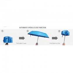 Folding Umbrellas  - Genie Auto Open/Close Umbrella
