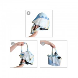 Custom Made Umbrellas  - Handbag Folding Umbrella