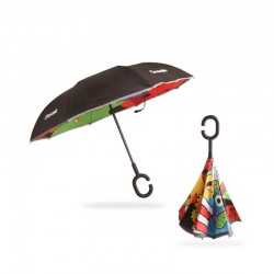 Custom Made Umbrellas  - Reversible Folding Umbrella