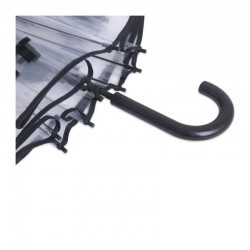 Custom Made Umbrellas  - Transparent Eight-Panel Umbrella