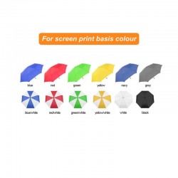 Custom Made Umbrellas  - Triple folding RPET umbrella - auto open and close