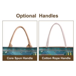 Jute Shopping & Tote Bags  - Custom Made Canvas and Jute Tote Bag