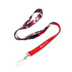 Custom Printed Lanyards  - Full Colour Printed Lanyard