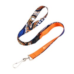 Custom Printed Lanyards  - Full Colour Printed Lanyard