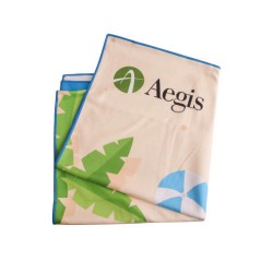 Beach Towels  - 420gsm Microfibre Colour Beach Towel (80x160cm)