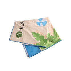 Beach Towels  - 420gsm Microfibre Colour Beach Towel (80x160cm)