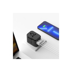 Phone & Tablet Chargers  - Fondi 20W QC and PD Travel Adaptor (2A2C)